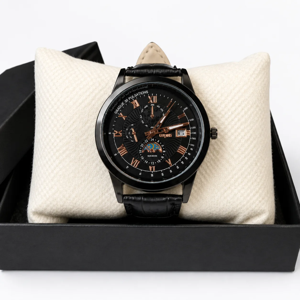Premium Classic Watch Black
