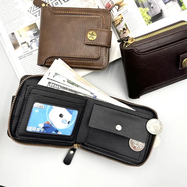 Premium Zip Wallet Black photo 2