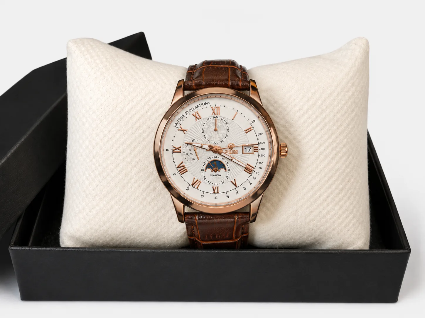 Premium Classic Watch Brown