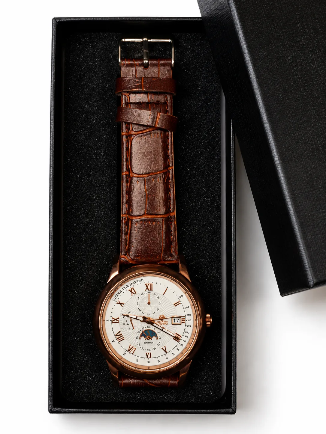 Premium Classic Watch Brown photo 2